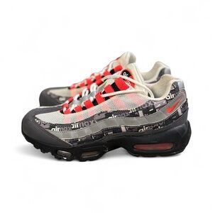 Women Nike Air Max 95 Orange and Black Sneakers